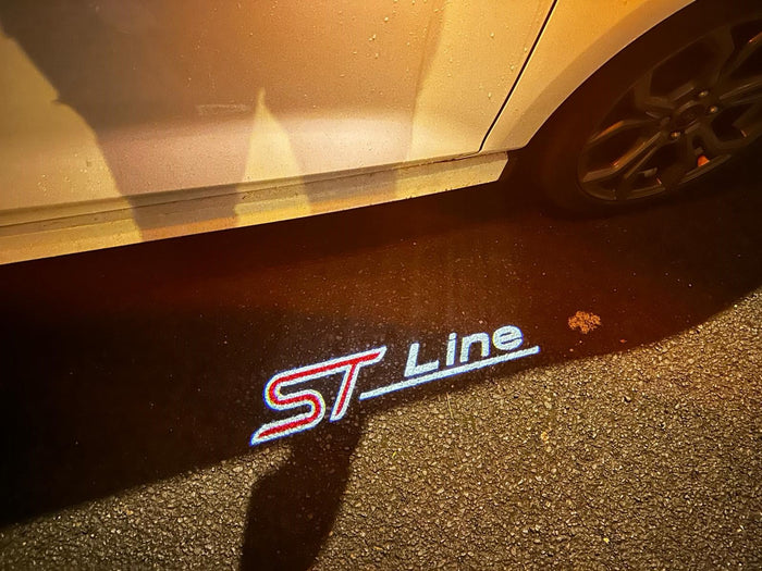 Ford Fiesta MK8 / MK8.5 - ST-Line Logo Projector Puddle Light Replacement Units (2017-2024)