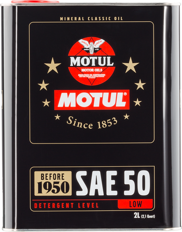 Motul CLASSIC SAE 50 (METAL TIN) 4-Stroke Oil