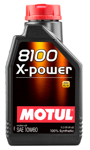 Motul 8100 X-POWER 10W60 Engine Oil
