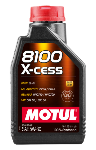 Motul 8100 X-CESS 5W-30 Engine Oil