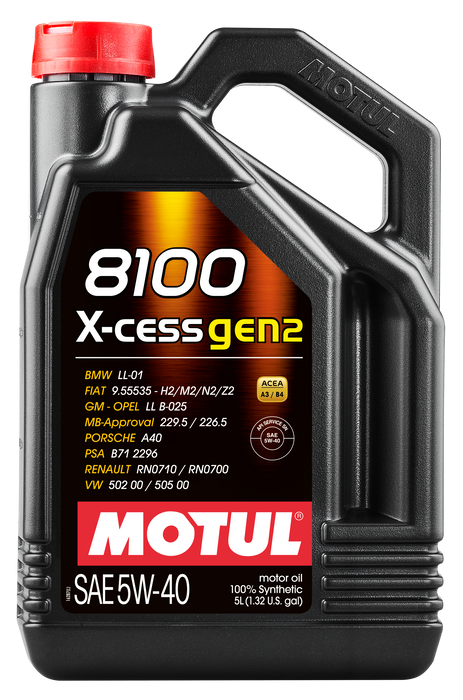 8100 X-CESS GEN2 5W-40