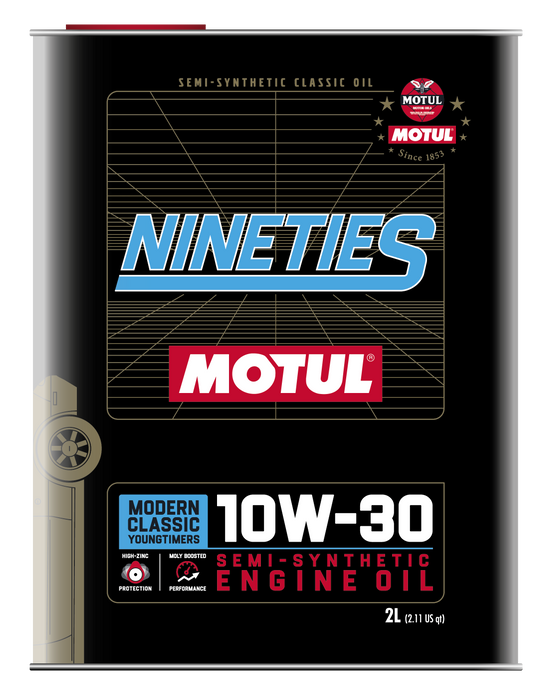 Motul CLASSIC NINETIES 10W-30 (METAL TIN) Engine Oil