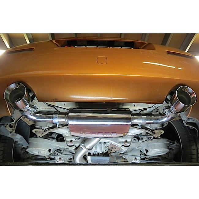 Nissan 350Z Centre and Rear Performance Exhaust – Cobra Sport