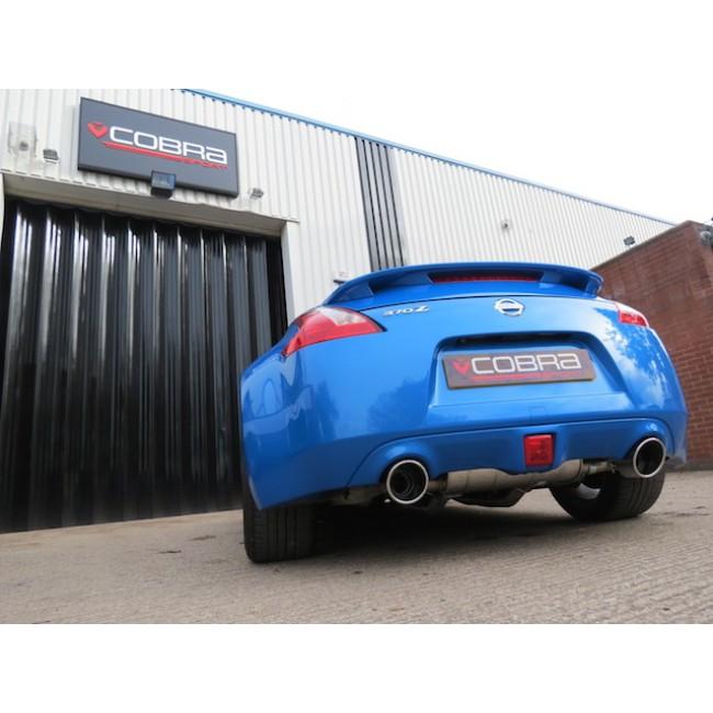 Nissan 370Z Centre and Rear Performance Exhaust Sections – Cobra Sport