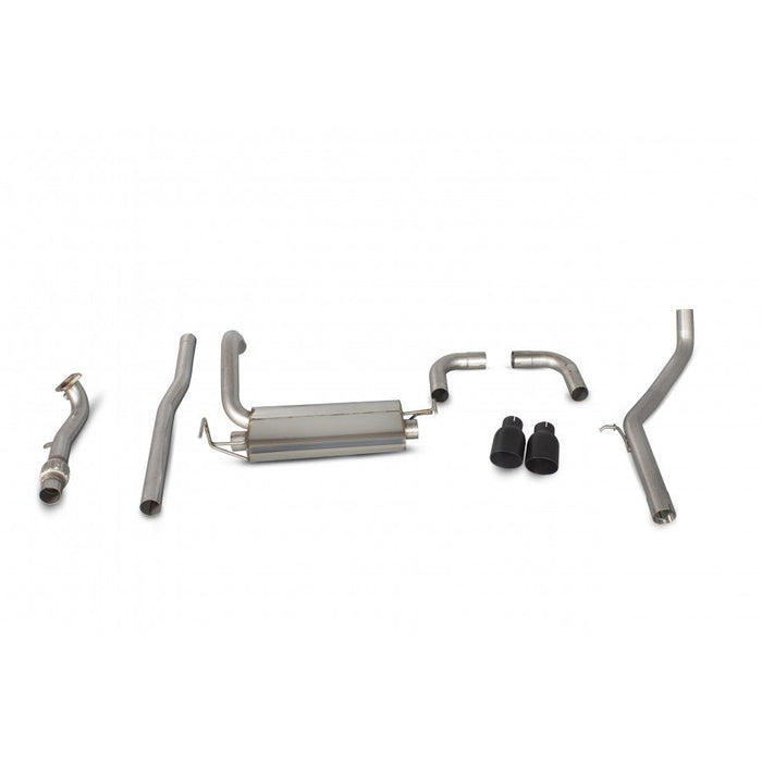 Fiat 500/595 Abarth (IHI Turbo) Scorpion Exhausts Cat Back None Resonated - Car Enhancements UK