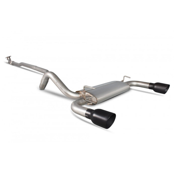 Fiat 500/595 Abarth (IHI Turbo) Scorpion Exhausts Cat Back None Resonated - Car Enhancements UK