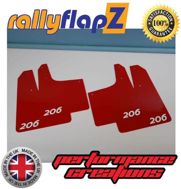 PEUGEOT 206 MUDFLAPS