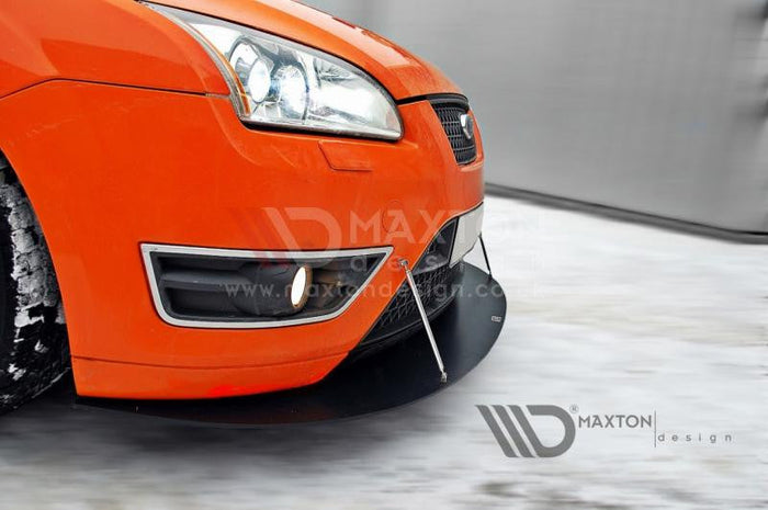 Maxton Design - FRONT RACING SPLITTER FORD FOCUS II ST PREFACE MODEL