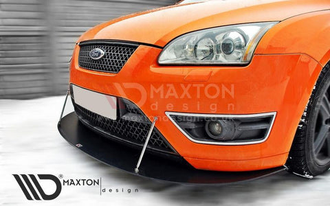 Maxton Design - FRONT RACING SPLITTER FORD FOCUS II ST PREFACE MODEL