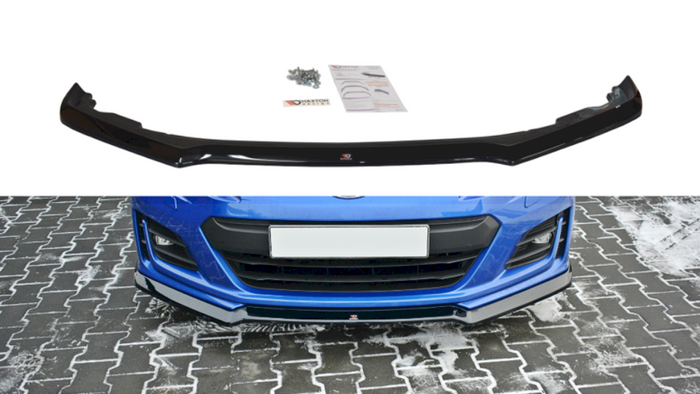 Maxton Design - FRONT SPLITTER V.2 SUBARU BRZ FACELIFT 2017-2020