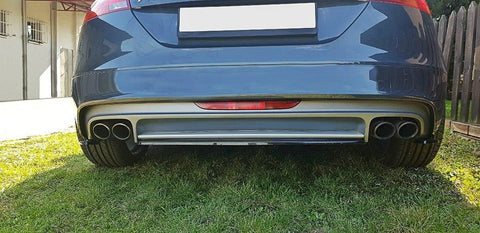 Maxton Design - CENTRAL REAR SPLITTER AUDI TT S MK2 (8J) (2008-2014)