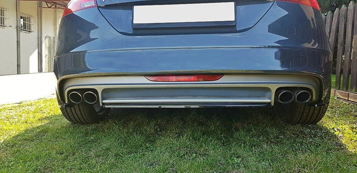 Maxton Design - CENTRAL REAR SPLITTER AUDI TT S MK2 (8J) (2008-2014)