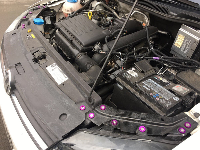 VW Polo MK5 (6R/6C) Engine Bay Dress-Up Kit – Anodised Washers | CEUK