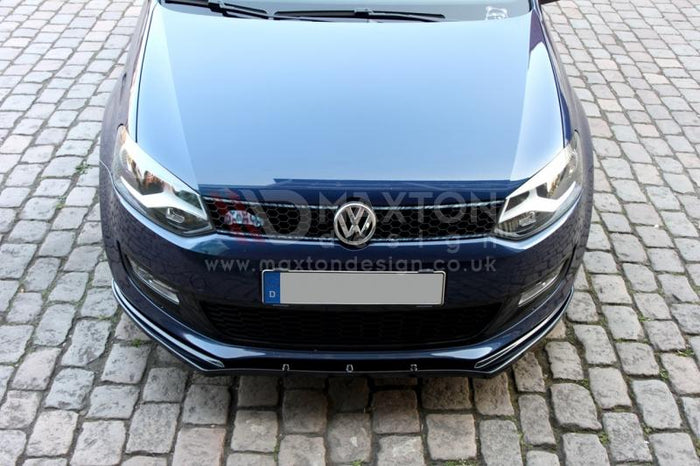 Maxton Design - FRONT SPLITTER VW POLO MK5 STANDARD (2009-2014)