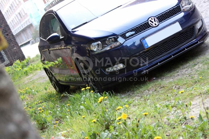 Maxton Design - FRONT SPLITTER VW POLO MK5 STANDARD (2009-2014)