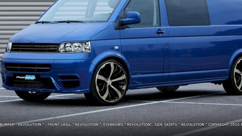 Maxton Design - SIDE SKIRTS VW T5 < REVOLUTION > TUV TEILGUTACHTEN