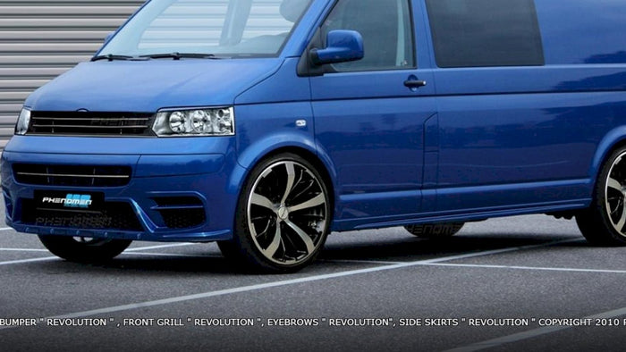 Maxton Design - SIDE SKIRTS VW T5 < REVOLUTION > TUV TEILGUTACHTEN