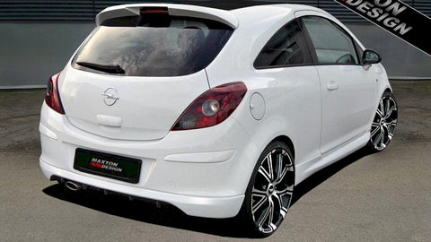 Maxton Design - REAR BUMPER EXTENSION OPEL CORSA D