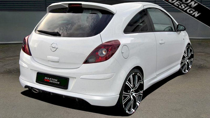 Maxton Design - REAR BUMPER EXTENSION OPEL CORSA D