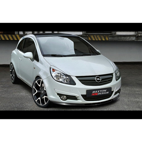 Maxton Design - FRONT SPLITTER OPEL CORSA D (PREFACE)