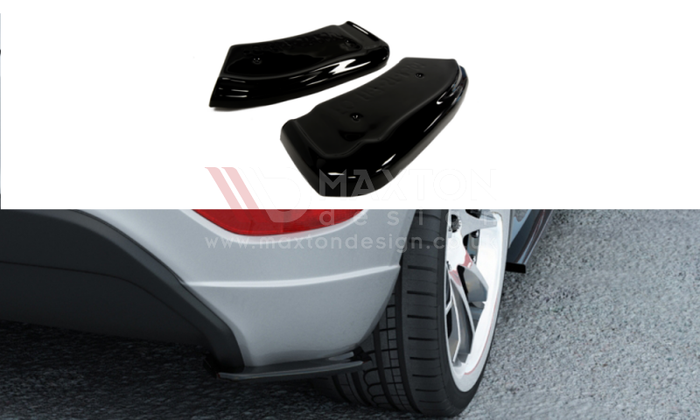 Maxton Design - REAR SIDE SPLITTERS FORD FIESTA MK7 ST / STLINE / ZETEC S