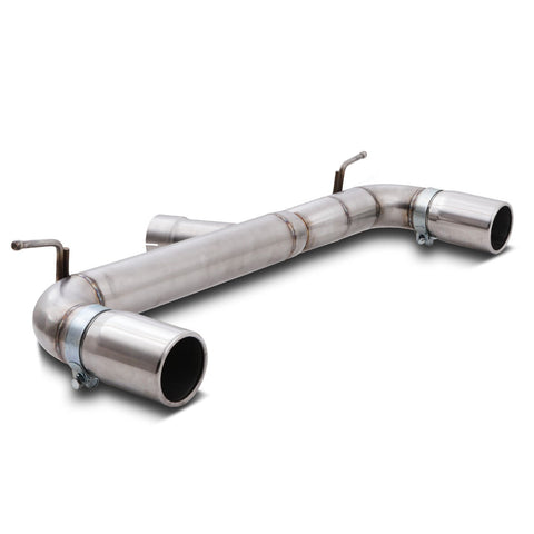 Direnza - BMW 1 Series F20 M135i 3.0 N55 12-16 - 3" Brushed Exhaust Backbox Delete - Car Enhancements UK