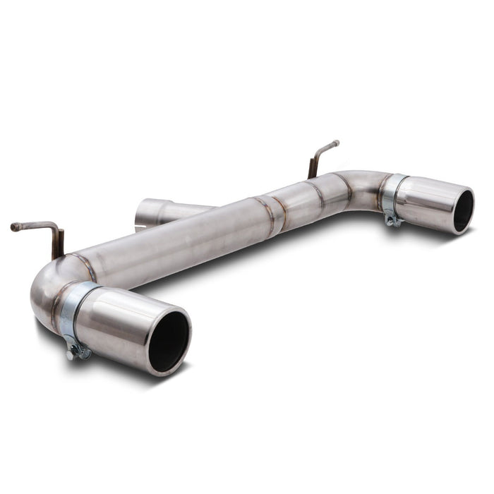 Direnza - BMW 1 Series F20 M135i 3.0 N55 12-16 - 3" Brushed Exhaust Backbox Delete - Car Enhancements UK