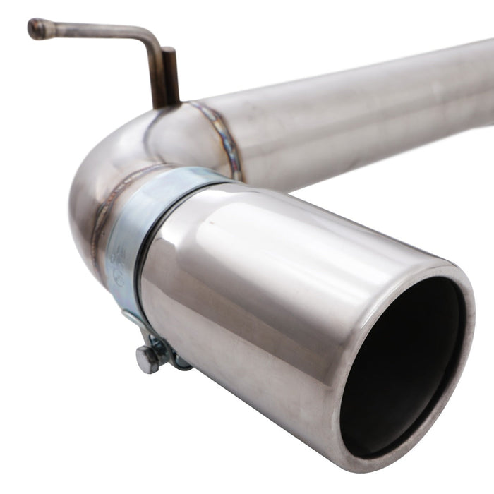 Direnza - BMW 1 Series F20 M135i 3.0 N55 12-16 - 3" Brushed Exhaust Backbox Delete - Car Enhancements UK