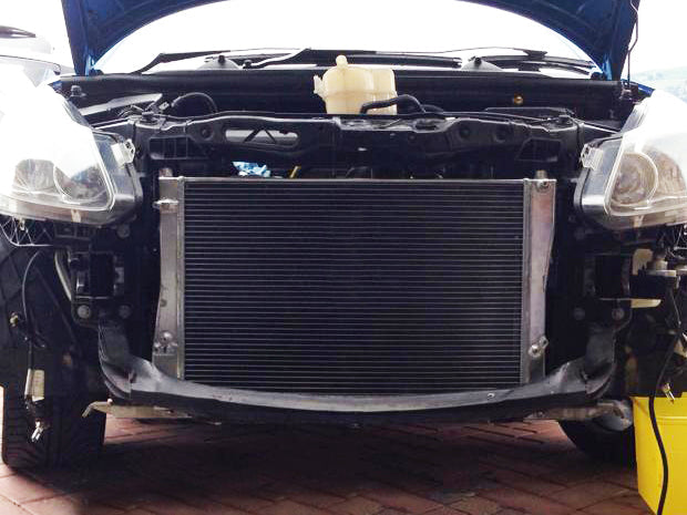Direnza - Vauxhall Opel Corsa D 1.3 1.7 CDTi 1.6 VXR 07-10 - Aluminium Performance Radiator - Car Enhancements UK
