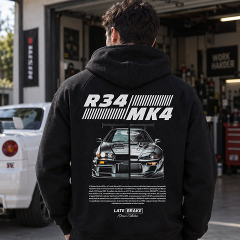 R34 MK4 Drivers Collective Hoodie