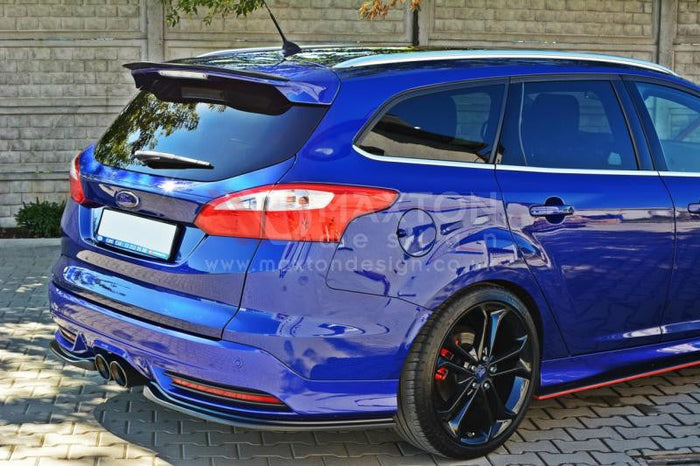 Maxton Design - REAR SIDE SPLITTERS FORD FOCUS MK3 ST ESTATE