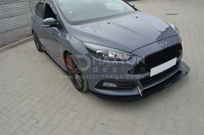 Maxton Design - FRONT RACING SPLITTER FOCUS ST MK3 FACELIFT