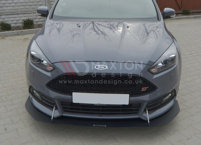 Maxton Design - FRONT RACING SPLITTER FOCUS ST MK3 FACELIFT