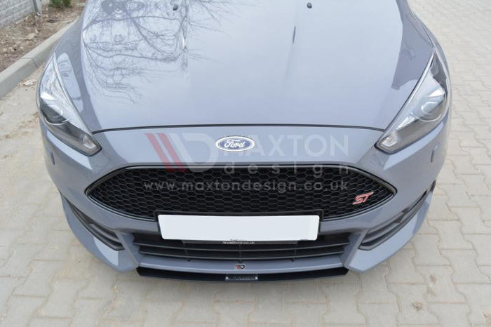Maxton Design - FRONT RACING SPLITTER V.3 FORD FOCUS 3 ST (FACELIFT)