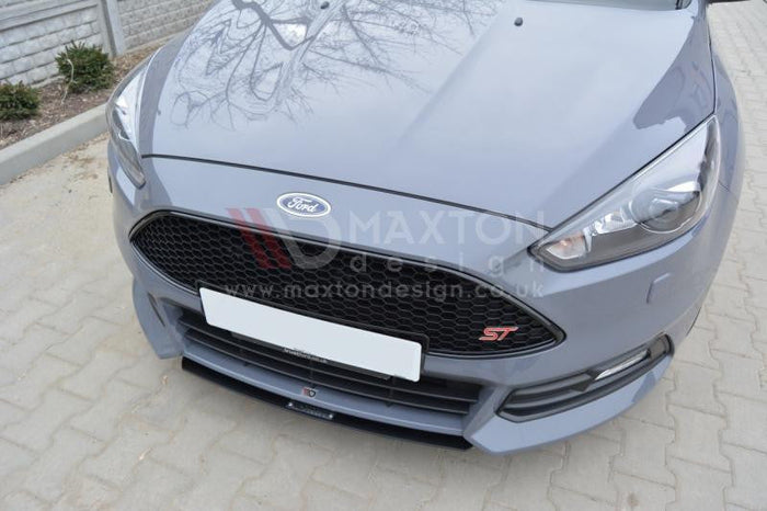 Maxton Design - FRONT RACING SPLITTER V.3 FORD FOCUS 3 ST (FACELIFT)