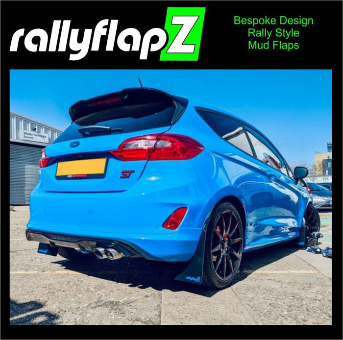rallyflapZ | Mud Flaps to fit FIESTA Mk8 (2018+) ST & ST Line
