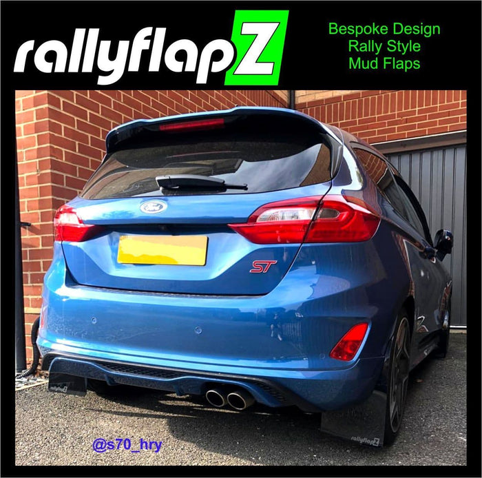 rallyflapZ | Mud Flaps to fit FIESTA Mk8 (2018+) ST & ST Line