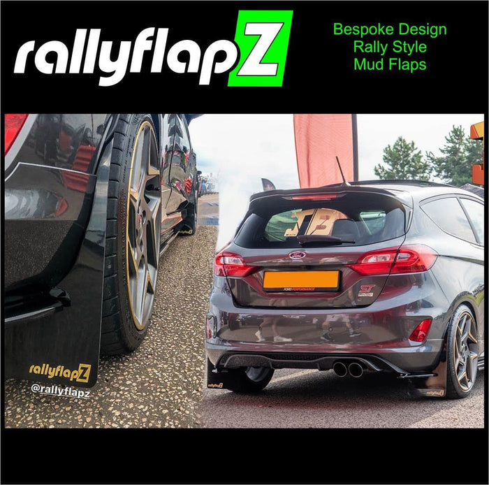 rallyflapZ | Mud Flaps to fit FIESTA Mk8 (2018+) ST & ST Line