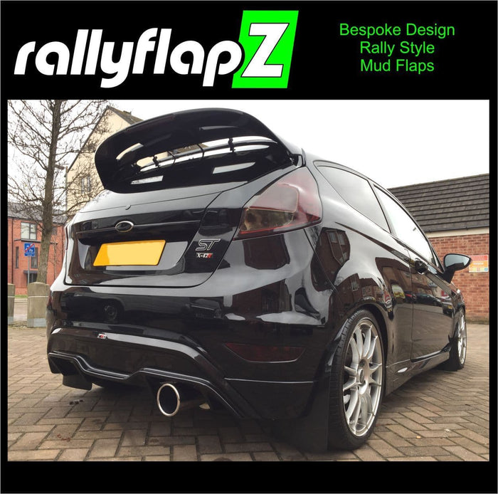 rallyflapZ | Mud Flaps to fit FIESTA ST180 All Mk7|7.5 Inc Zetec S 08-17