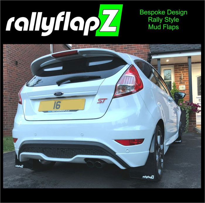 rallyflapZ | Mud Flaps to fit FIESTA ST180 All Mk7|7.5 Inc Zetec S 08-17