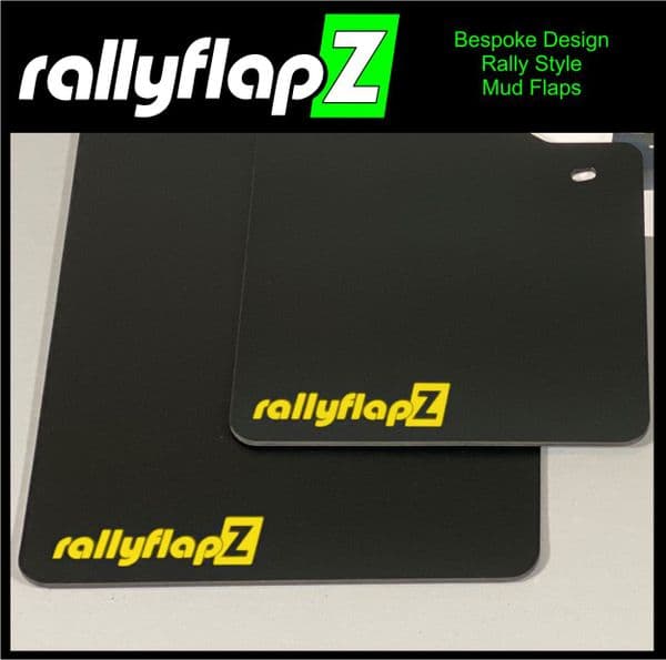 Rally Style Mud Flaps to fit: Ford Focus ST Mk2 ST225 (2004 to 2011/12)