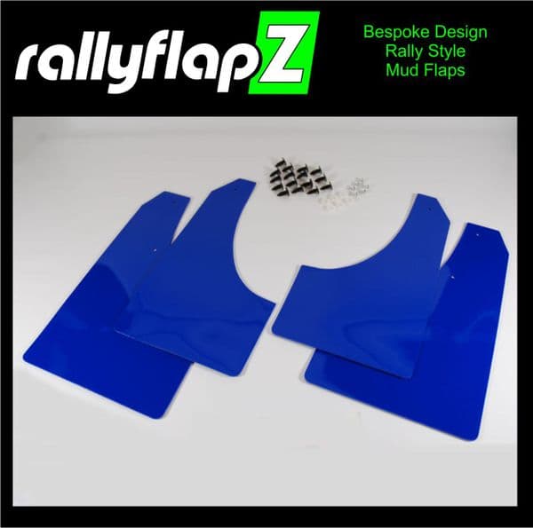 Rally Style Mud Flaps to fit: Ford Focus ST Mk2 ST225 (2004 to 2011/12)