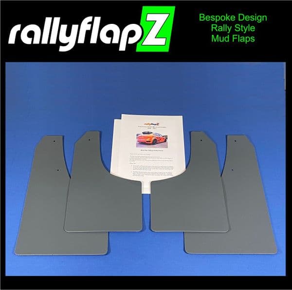 Rally Style Mud Flaps to fit: Ford Focus ST Mk2 ST225 (2004 to 2011/12)