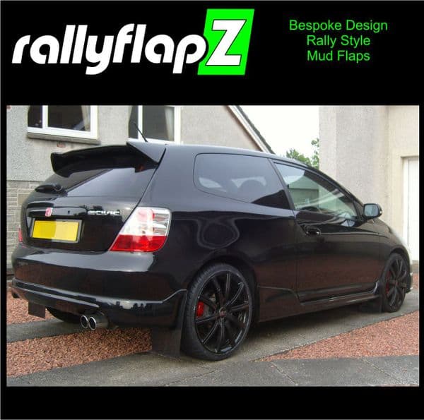 rallyflapZ | Mud Flaps to fit Honda Civic Sport (01-07)