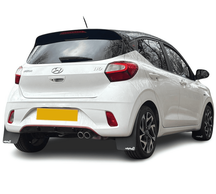 rallyflapZ | Mud Flaps to fit i10 N-Line - BLACK (All Options)