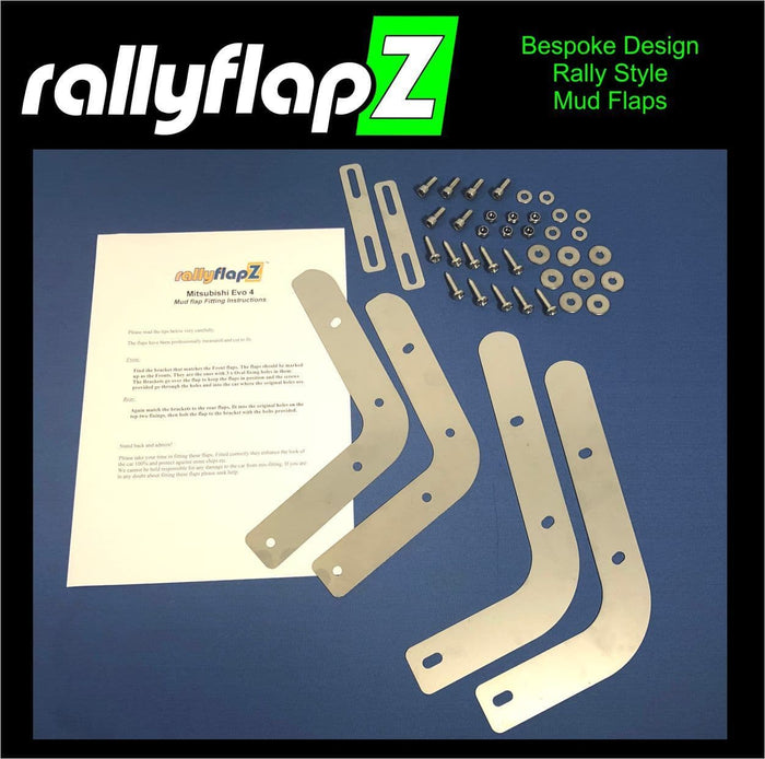 LANCER EVO 4 (1996-1998) MUDFLAPS (NO LOGO)