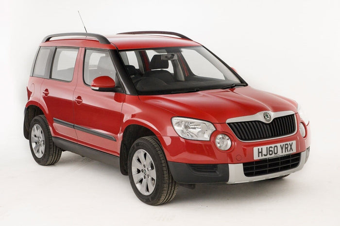 rallyflapZ | Mud Flaps to fit Skoda Yeti PFL (09-13) BLACK