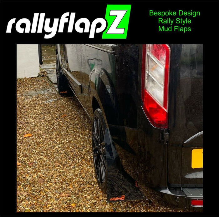 rallyflapZ | Mud Flaps to fit Transit Custom (2012-17) Pre Facelift
