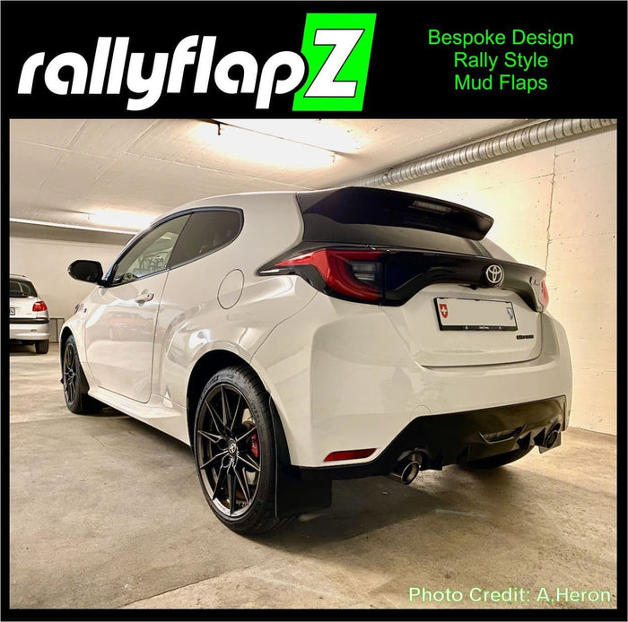 rallyflapZ Rally Style Mud Flaps TOYOTA GR YARIS, GR4