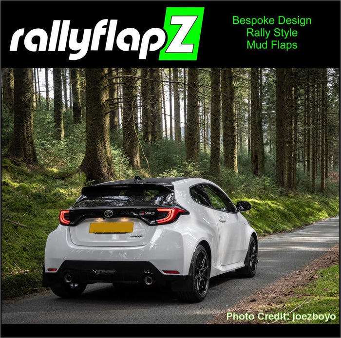 rallyflapZ Rally Style Mud Flaps TOYOTA GR YARIS, GR4